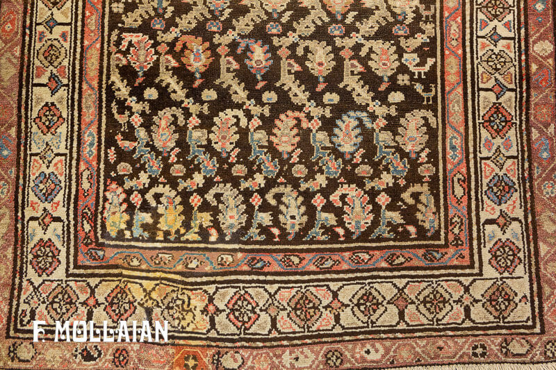 Antique Persian Malayer Gallery Size Carpet  n°:87711464